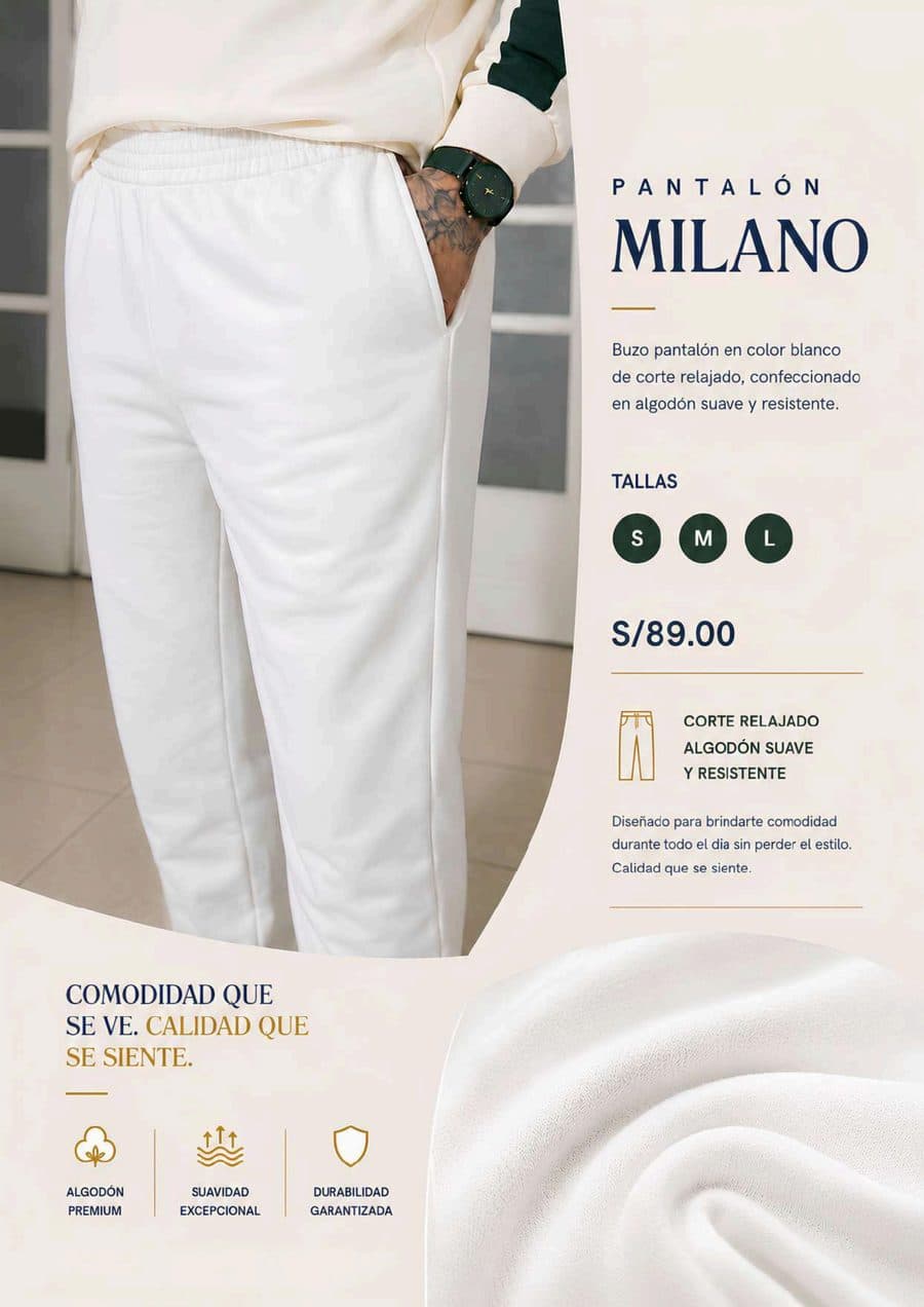 Pantalón Milano en el catálogo Julio 2026