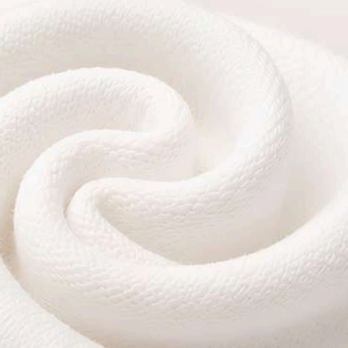 Tejido de Polera Soft Pure White