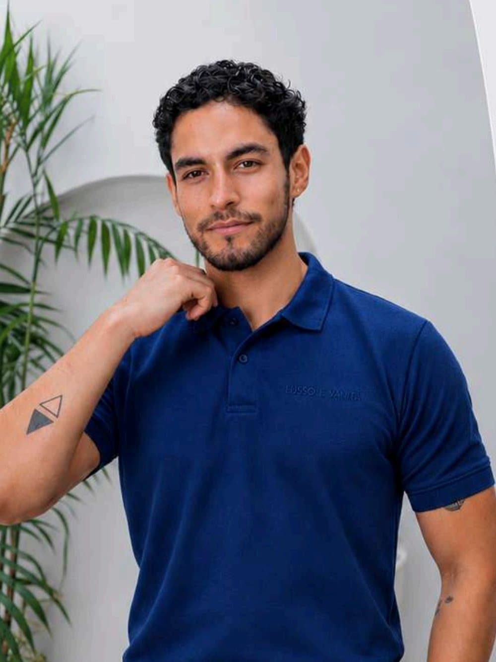 Polo Essence Azul Acero — Azul Acero